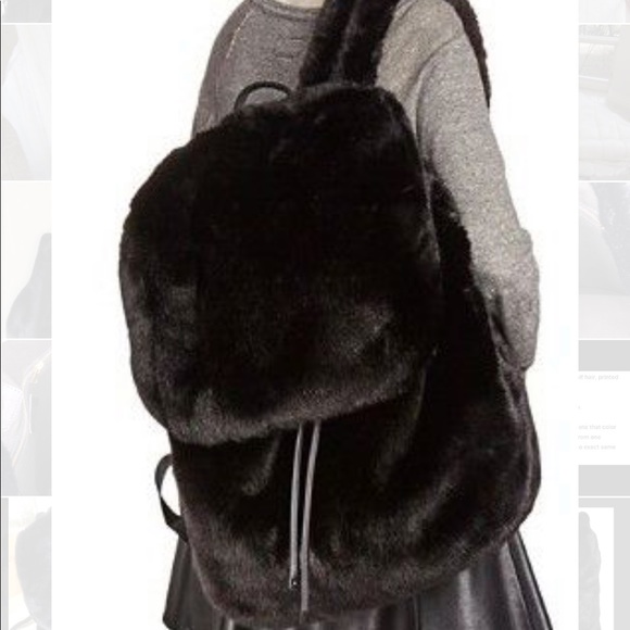 Fenty Puma Handbags - FENTY PUMA by Rihanna faux fur backpack